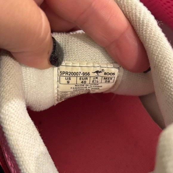 kangaROOS Women's Pink Sneakers Size 9 - Picture 4 of 6